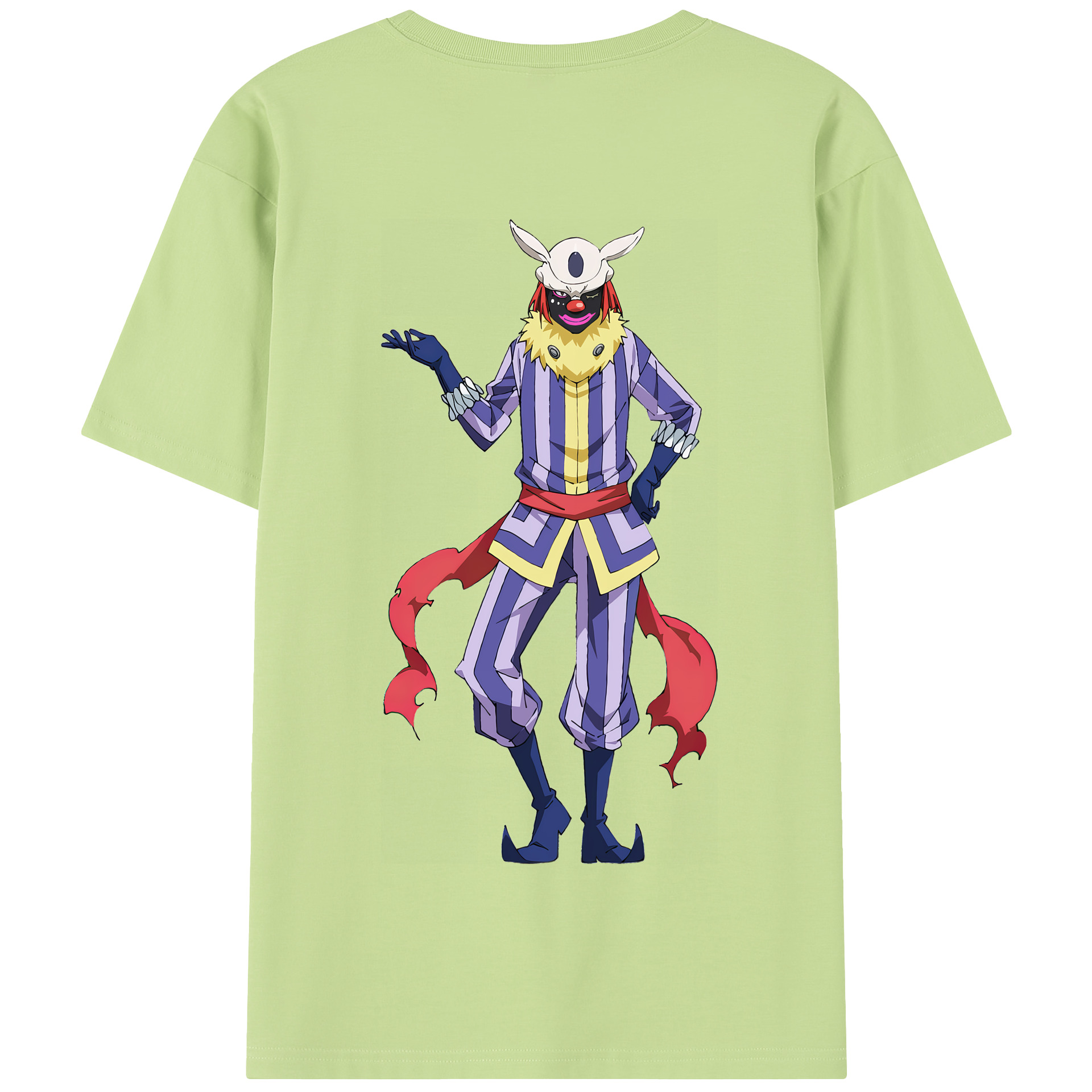 （画像用） 転スラ Regarding Reincarnated to Slime 綿100％半袖Tシャツ（背面プリント）
